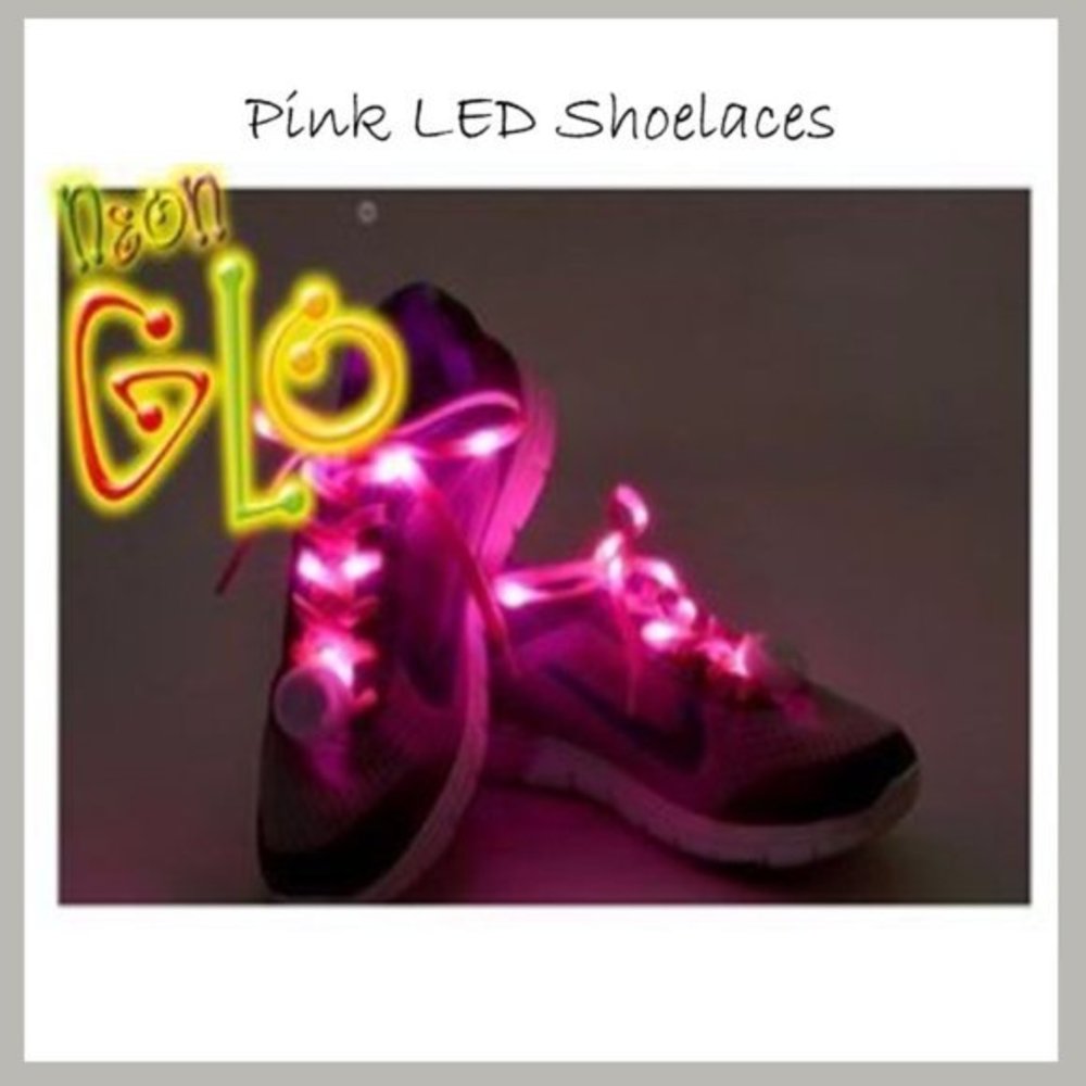 ✨ LED Light Up Shoelaces – YOU Choose 2 Colors! | Glow in the Dark Shoe Laces - Picture 8 of 16